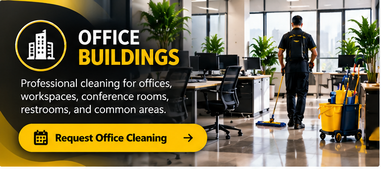 Office Buildings commercial cleaning service