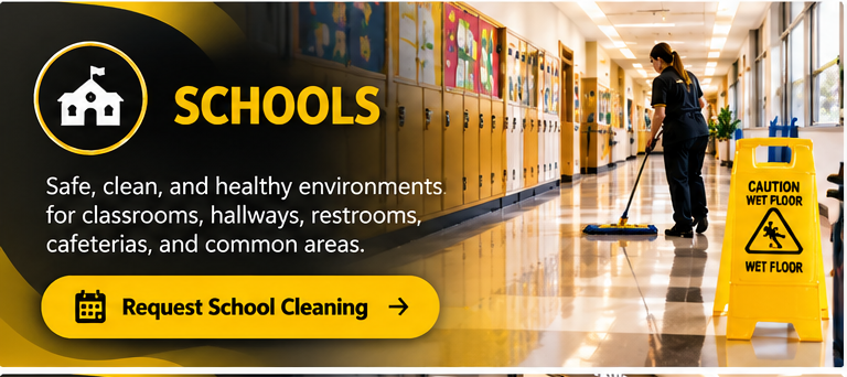 Schools & Educational Facilities commercial cleaning service
