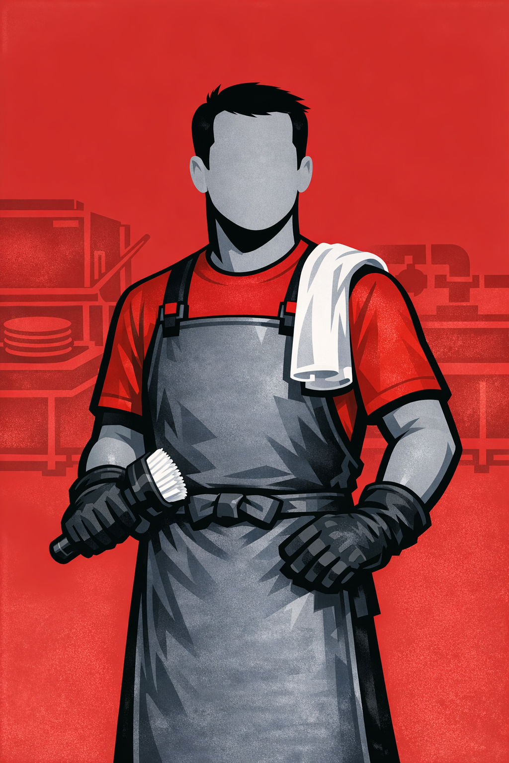Deep Clean Steward stewarding service illustration